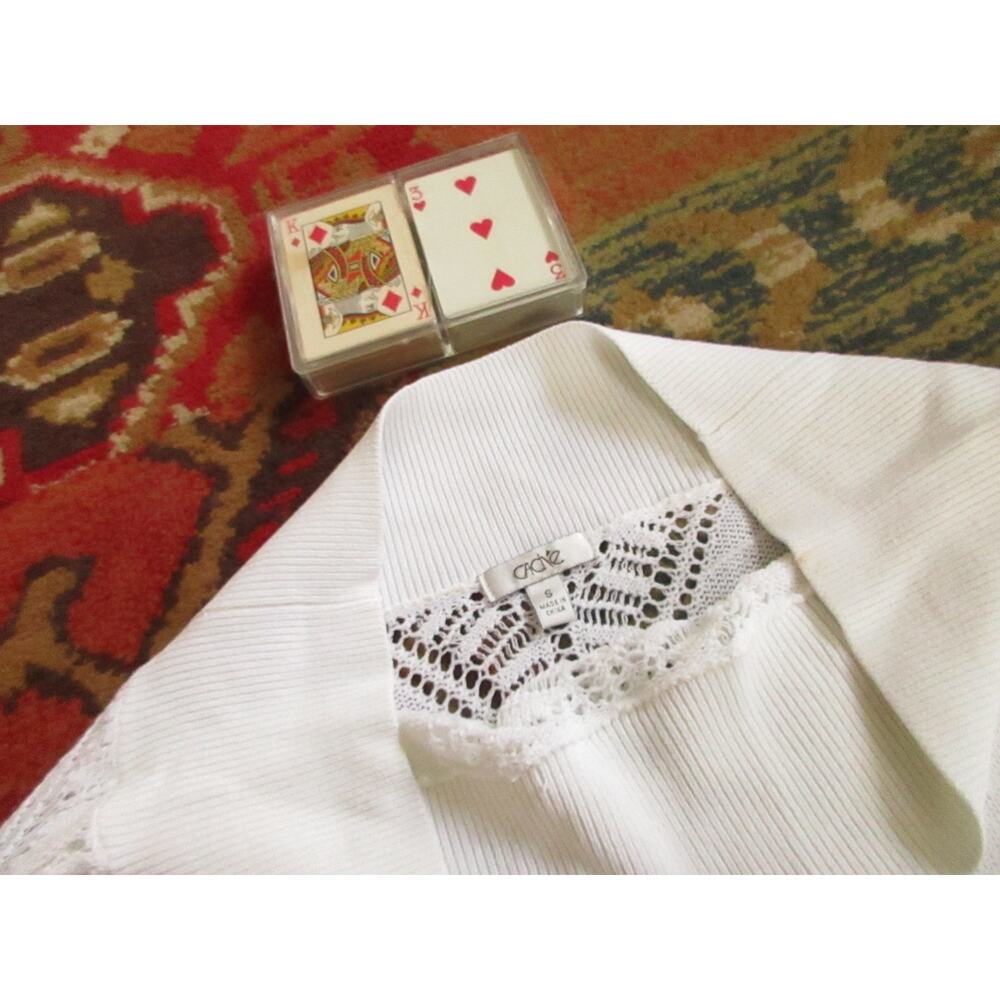 Cache White Sweater - Picture 10 of 13